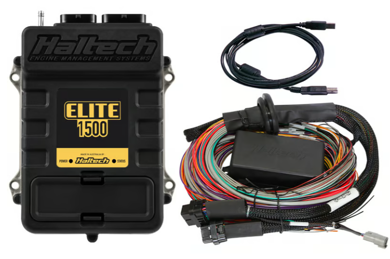 HALTECH (PN# HT150904) Elite 1500 (DBW) - 2.5m (8 ft) Premium Universal Wiring Harness Kit