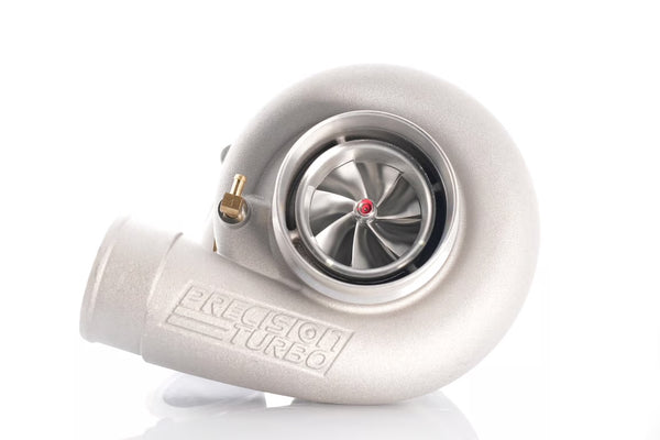 Precision Turbo Next Gen SCP 6466 Billet 64mm 1000HP Ball Bearing T3 VB 1.05 A/R V-Band Stainless