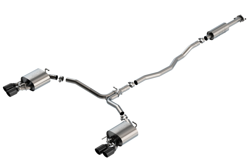 Borla 18-20 Toyota Camry XSE Cat Back S-Type Exhaust 3.5in Tip Dual Split Rear Exit