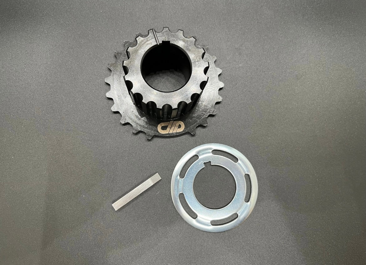 Delacruz Motorsports 24-2 B series trigger wheel with long key way and washer