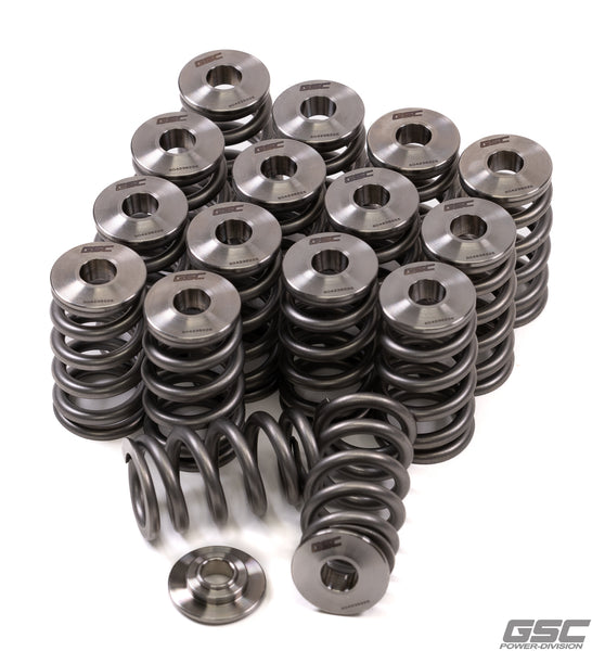 GSC P-D Hyundai G4KF Theta Beehive Valve Spring and Titanium Retainer Kit
