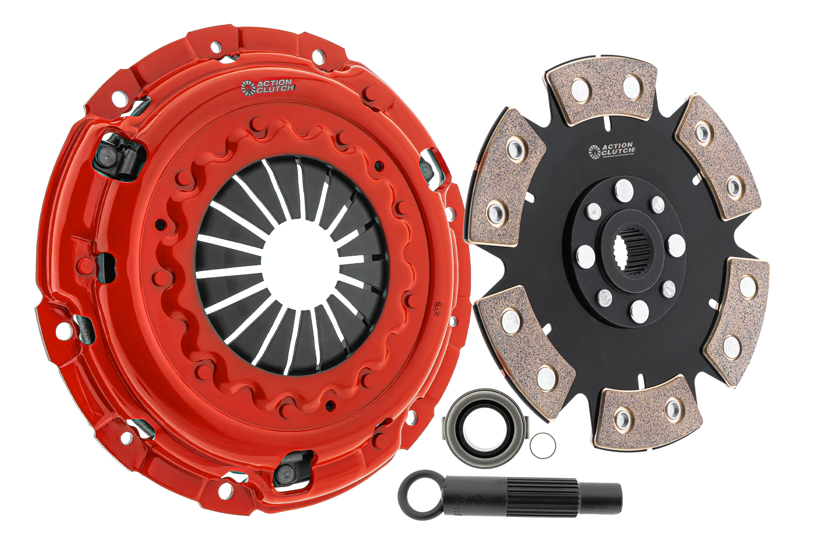 ACTION CLUTCH Stage 6 Clutch Kit (2MD) for Honda Civic Type R 2016-2021 2.0L Turbo (K20C1) / Honda Accord 2017-2021 (K20C4)