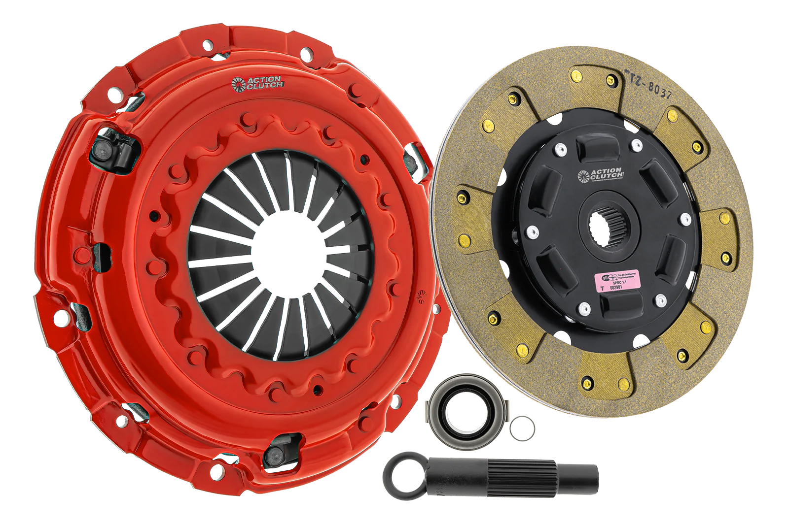 ACTION CLUTCH Stage 2 Clutch Kit (1KS) for Honda Civic SI 2006-2011 2.0L 6-speed