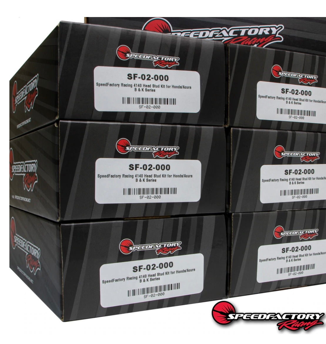 SpeedFactory Racing 4140 Head Stud Kit for Honda/Acura B & K Series Engines