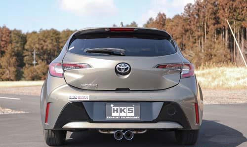 HKS Legamax Sport Catback Exhaust Toyota Corolla Sport 18-19