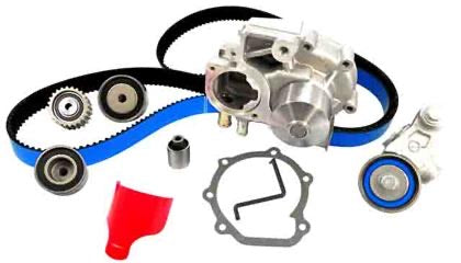 Gates 08-14 Forester/Impreza Perf Racing Timing Belt Component Kit w/ Water Pump