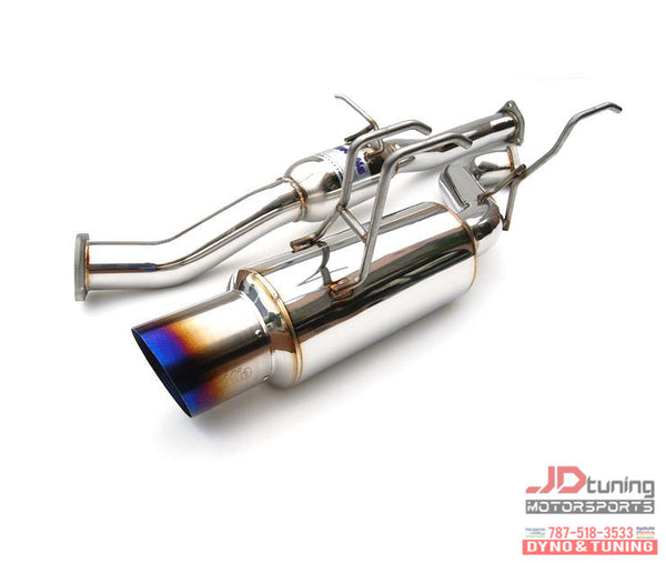 Invidia 08+ Subaru WRX/STI 4dr N1 Twin Outlet Single Layer Tip SS Cat-Back Exhaust