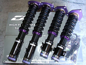 D2 Racing RS Series Coilovers - 2005-2007 STI